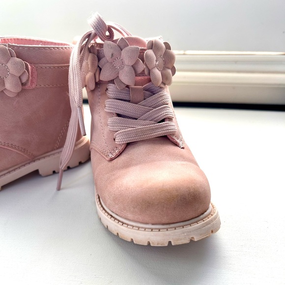 Carter's Girls Daffodil Fashion Boot, Pink, 11 Little Kid - Picture 8 of 8